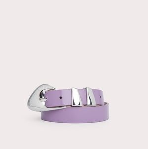 Moore Purple Haze Semi Patent Leather Belt